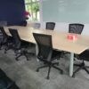 Boat Shape Meeting Table - V-QBC 30