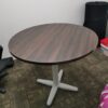 ROUND SHAPE DISCUSSION TABLE WITH X LEG – V-QR 90