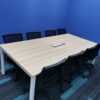 Rectangular Shape Conference Table With U Metal Leg - V-SVB 18