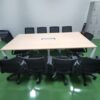 Rectangular Shape Conference Table With U Metal Leg - V-SVB 18