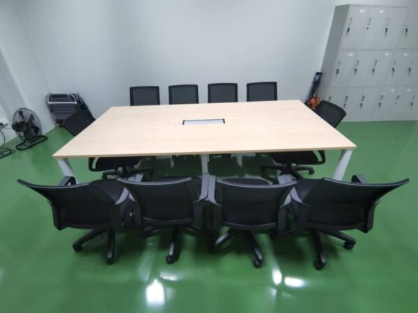 Rectangular Shape Conference Table With U Metal Leg - V-SVB 18