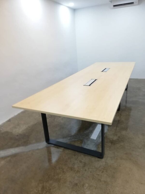 Rectangular Shape Conference Table With O Shape Metal Leg - V-SQVB 18