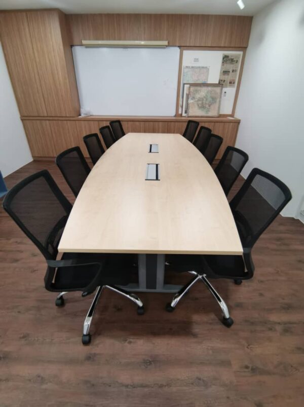 Boat Shape Meeting Table - V-TBB 30