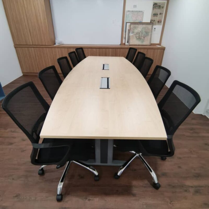 Boat Shape Meeting Table - V-TBB 30