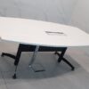 Boat Shape Conference Table With Taxus Leg - F1-TBC 1800