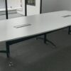 Boat Shape Conference Table With Taxus Leg - F1-TBC 1800