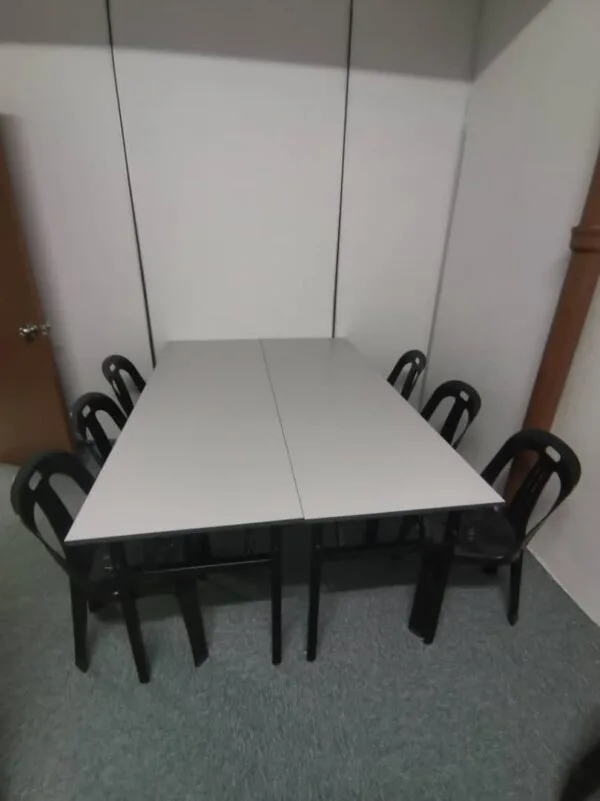 Banquet Table With 25 MM Epoxy Leg  – V-VF-N