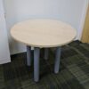 ROUND SHAPE DISCUSSION TABLE WITH I METAL LEG – V-TR 90