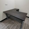 L Shape Office Table With J Metal Leg + 4D Pedestal - V-QL 1515-4D