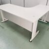 L Shape Office Table With J Metal Leg - F1-JL 1515