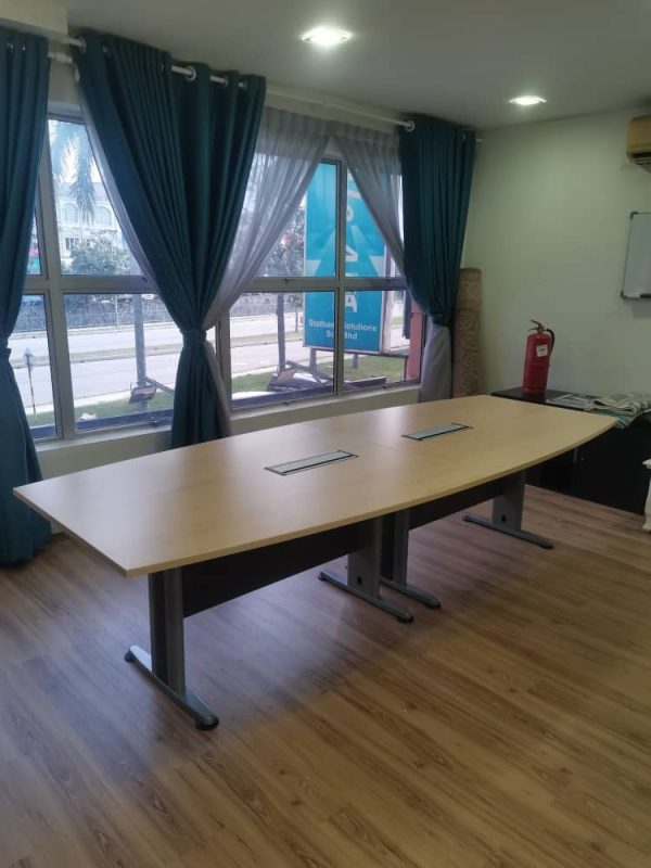 Boat Shape Meeting Table - V-TBB 30