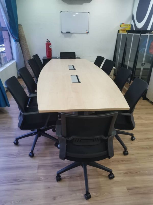 Boat Shape Meeting Table - V-TBB 30