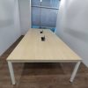 Rectangular Shape Conference Table With U Metal Leg - V-SVB 18