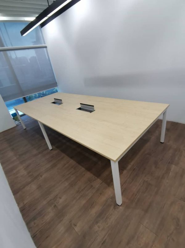 Rectangular Shape Conference Table With U Metal Leg - V-SVB 18