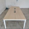 Rectangular Shape Conference Table With U Metal Leg - V-SVB 18