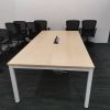 Rectangular Shape Conference Table With U Metal Leg - V-SVB 18