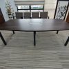 Boat Shape Conference Table With U Metal Leg - V-SBB 18