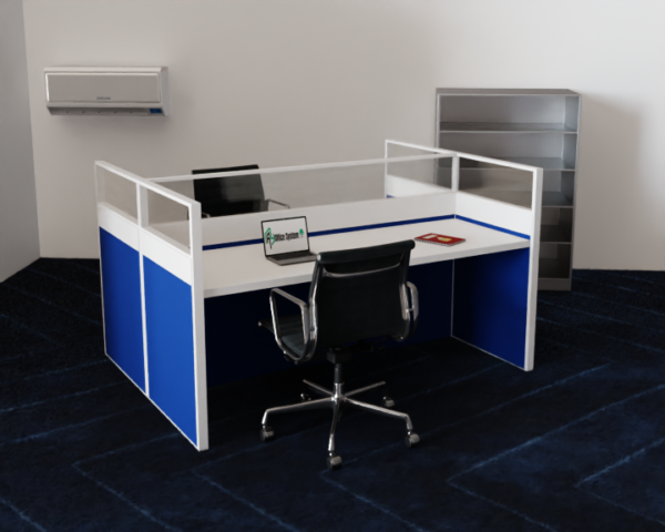 Rectangular Shape Office Workstation – R112