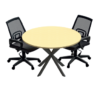 ROUND SHAPE DISCUSSION TABLE WITH SPIDER LEG – F1-DT-SP 900