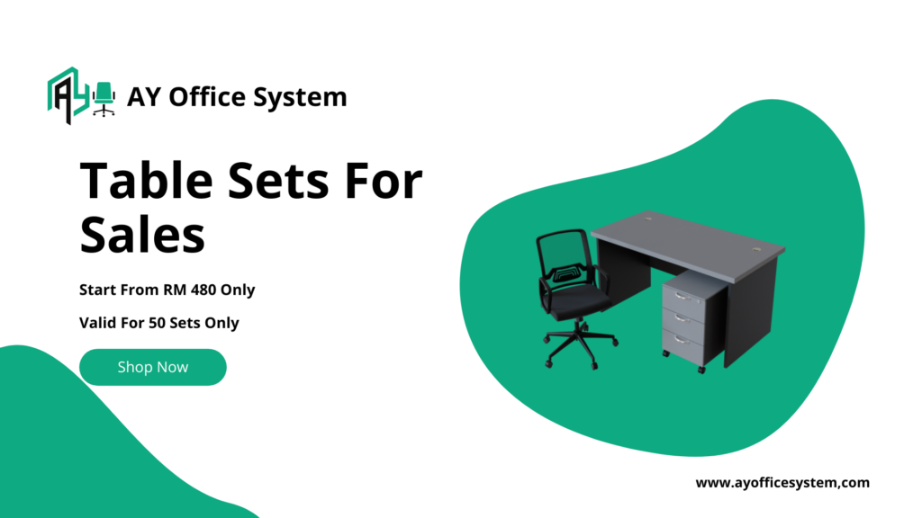 COMBO PROMOTION – RECTANGULAR SHAPE OFFICE TABLE SETS - V-GT 127 + V-GM 3 + C-B 915