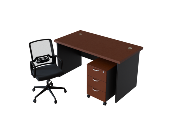 COMBO PROMOTION – RECTANGULAR SHAPE OFFICE TABLE SETS - V-GT 127 + V-GM 3 + C-B 915