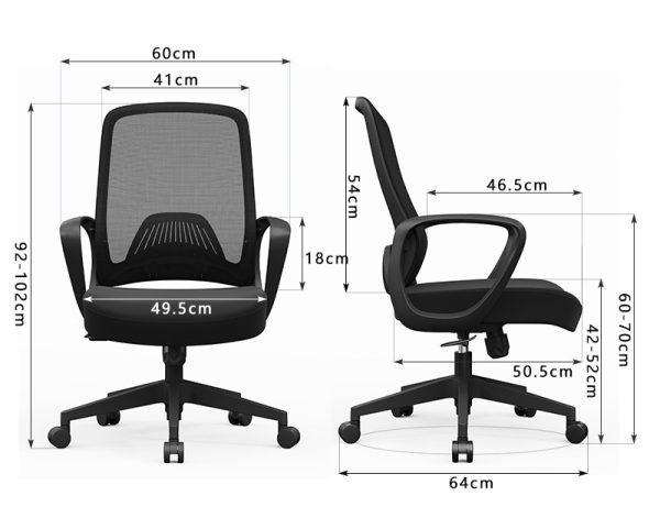 Discount Promotion – Executive Mesh Chair – C-A-911 (Black Color Only)