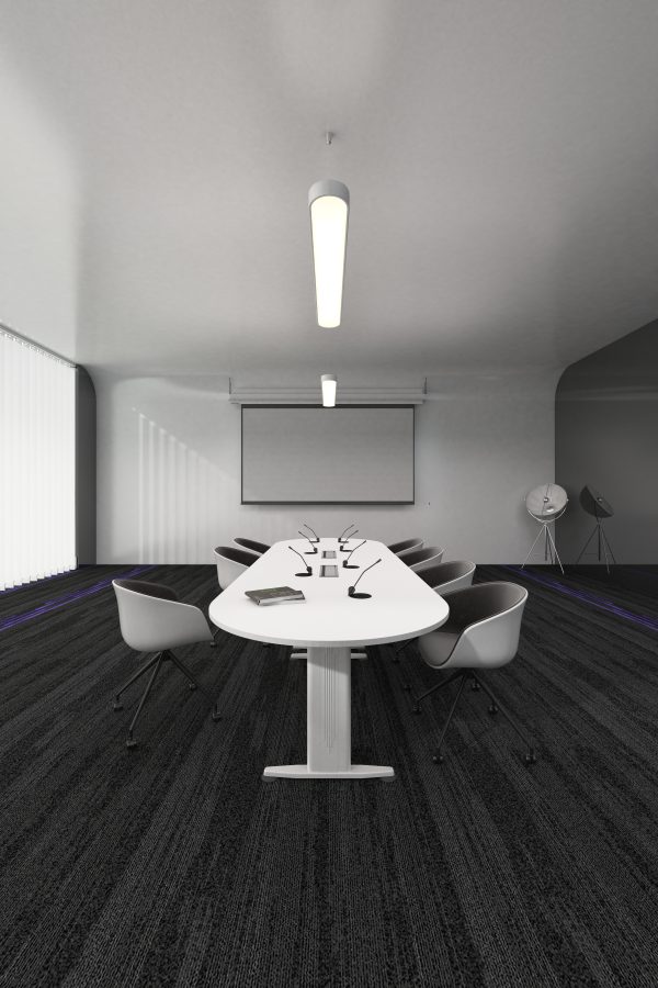Oval Shape Meeting Table With I Metal Leg - V-HIB 36