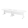Oval Shape Meeting Table With I Metal Leg - V-HIB 36