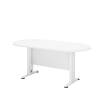 Oval Shape Meeting Table With I Metal Leg - V-HOE 18/24