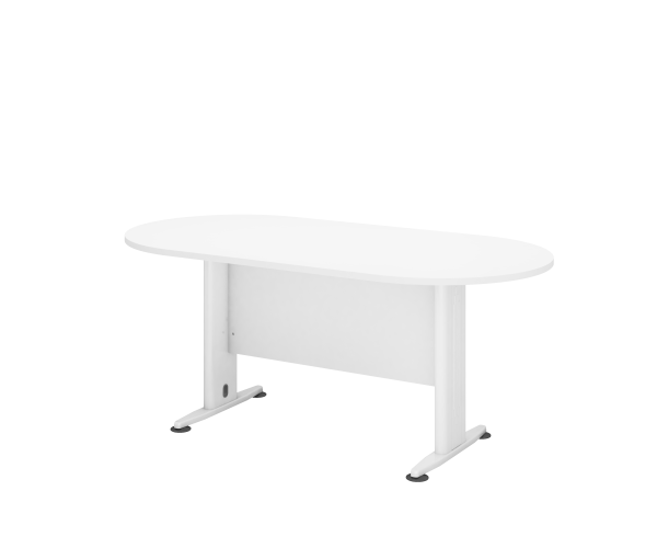 Oval Shape Meeting Table With I Metal Leg - V-HOE 18/24
