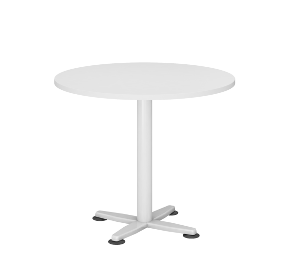 Round Shape Discussion Table With X Metal Leg - V-HR 90/120