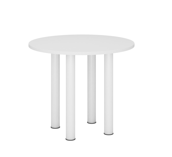 Round Shape Discussion Table With I Metal Leg - V-UR 90/120 Round Shape Discussion Table With I Metal Leg - V-UR 90/120