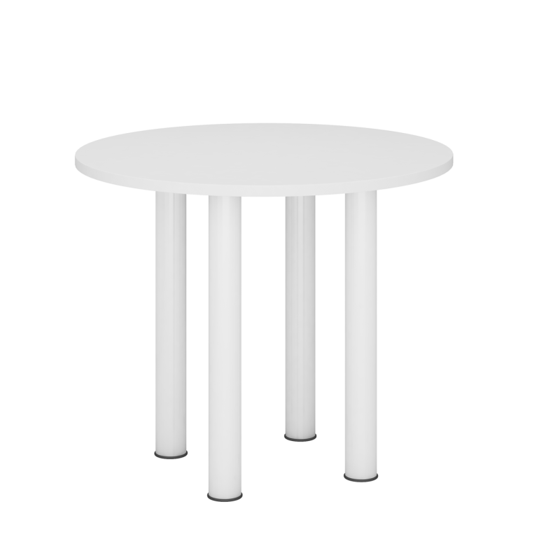 Round Shape Discussion Table With I Metal Leg - V-UR 90/120