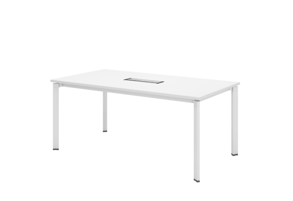 Rectangular Shape Conference Table With UT Metal Leg - V-ASVB 18