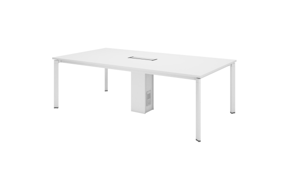 Rectangular Shape Conference Table With UT Metal Leg - V-ASVB 24