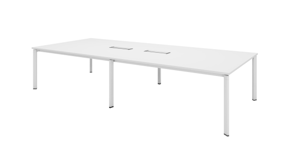 Rectangular Shape Conference Table With UT Metal Leg - V-ASVB 30/36