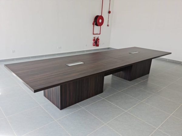 Rectangular Shape Conference Table With Power Tower Boxes Leg- V-EXVB 48-41 MM