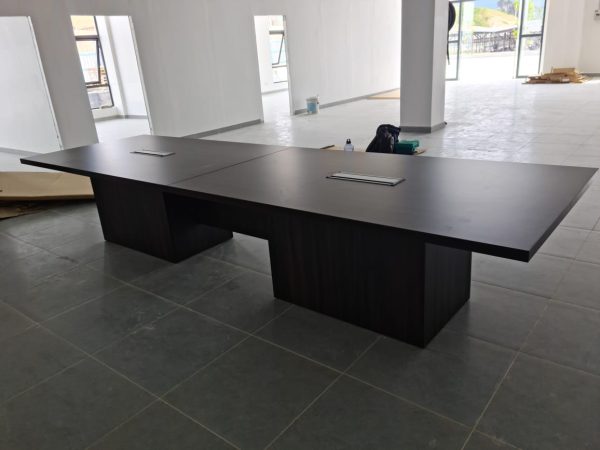 Rectangular Shape Conference Table With Power Tower Boxes Leg- V-EXVB 48-41 MM