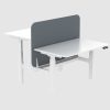 2 Seater Rectangular Shape Sit Stand Adjustable Table - V-EHT 127/157/187-2