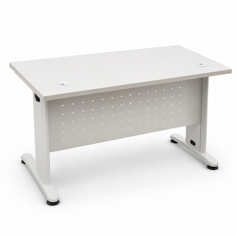 Clearance Stock Promotion – Rectangular Shape Office Table With J Metal Leg - V-BT 128